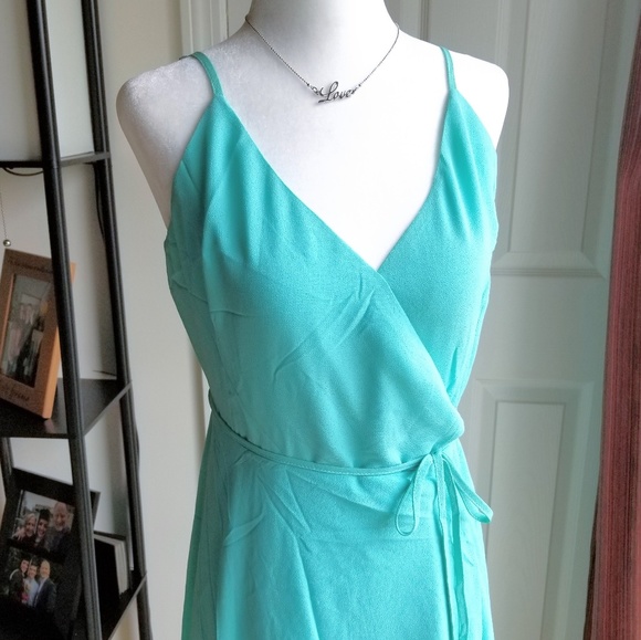 ⭐️SALE⭐️ Mint Wrap Dress - Picture 6 of 8